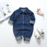 Load image into Gallery viewer, Baby Unisex Solid Color Jumpsuits Wholesale 23021641
