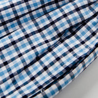 Load image into Gallery viewer, 2 Pieces Set Baby Kid Boys Checked Polo Shirts And Shorts Wholesale 23021642
