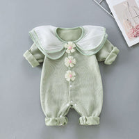 Load image into Gallery viewer, Baby Girls Flower Jumpsuits Wholesale 23021656
