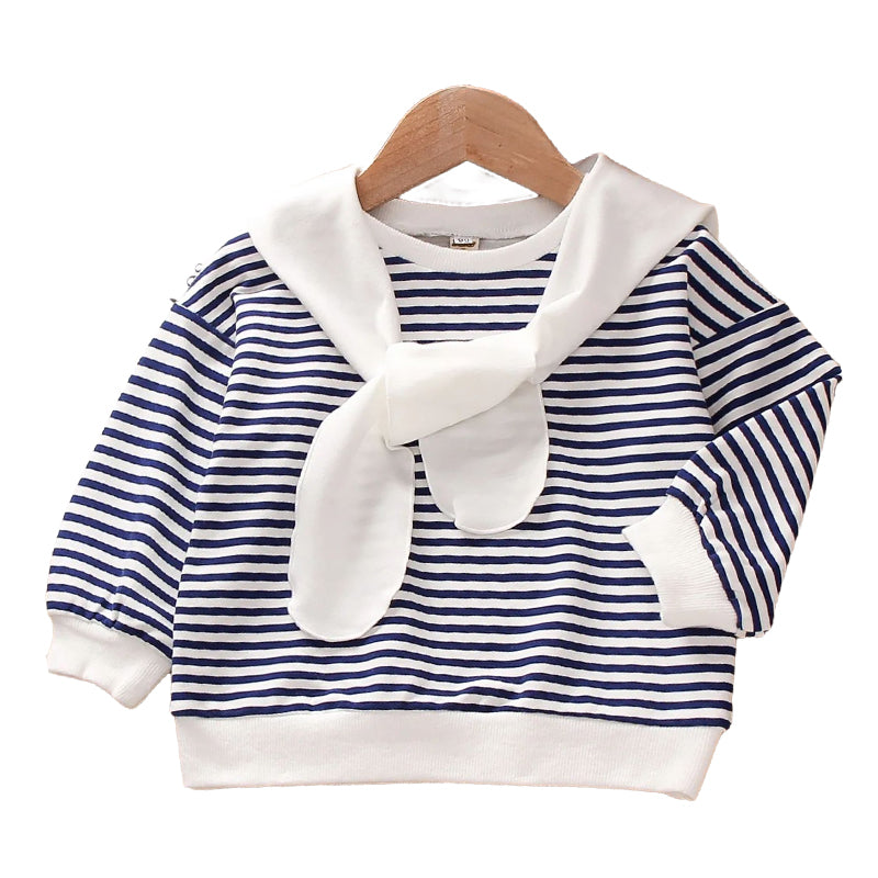 Baby Kid Unisex Striped Tops Wholesale 23021660