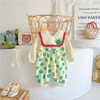 Load image into Gallery viewer, Baby Girls Flower Print Jumpsuits Wholesale 23021665
