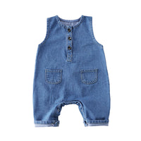 Load image into Gallery viewer, Baby Unisex Solid Color Letters Jumpsuits Wholesale 23021675

