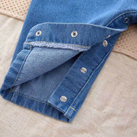 Load image into Gallery viewer, Baby Unisex Solid Color Letters Jumpsuits Wholesale 23021675
