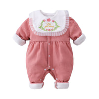 Load image into Gallery viewer, Baby Girls Embroidered Jumpsuits Wholesale 23021679
