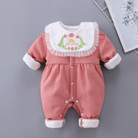 Load image into Gallery viewer, Baby Girls Embroidered Jumpsuits Wholesale 23021679
