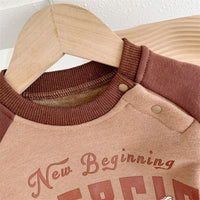 Load image into Gallery viewer, Baby Unisex Letters Cartoon Print Jumpsuits And Hats Wholesale 23021683
