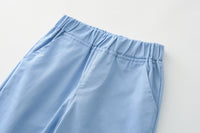 Load image into Gallery viewer, 2 Pieces Set Baby Kid Boys Bow Shirts And Solid Color Pants Wholesale 23021699
