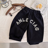 Load image into Gallery viewer, Baby Kid Unisex Letters Pants Wholesale 230217110
