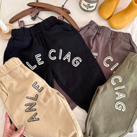 Load image into Gallery viewer, Baby Kid Unisex Letters Pants Wholesale 230217110
