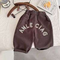 Load image into Gallery viewer, Baby Kid Unisex Letters Pants Wholesale 230217110
