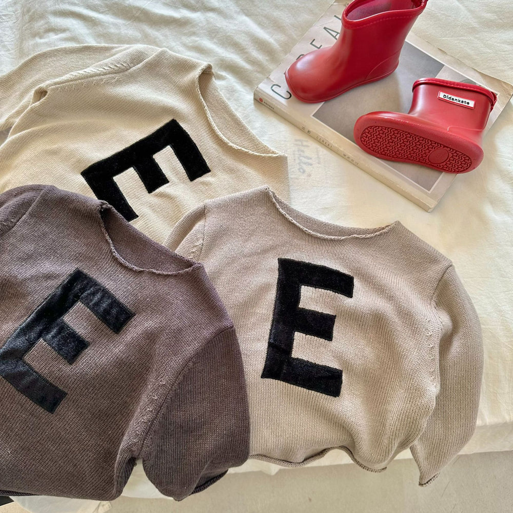 Baby Kid Unisex Letters Sweaters Wholesale 230217132