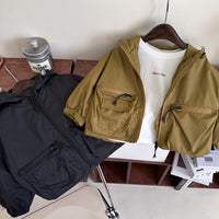 Load image into Gallery viewer, Baby Kid Unisex Solid Color Jackets Outwears Wholesale 230217147
