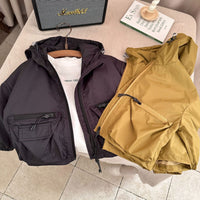 Load image into Gallery viewer, Baby Kid Unisex Solid Color Jackets Outwears Wholesale 230217147
