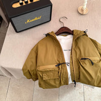 Load image into Gallery viewer, Baby Kid Unisex Solid Color Jackets Outwears Wholesale 230217147
