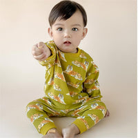 Load image into Gallery viewer, 2 Pieces Set Baby Unisex Animals Print Hoodies Sweatshirts And Pants Wholesale 230217153
