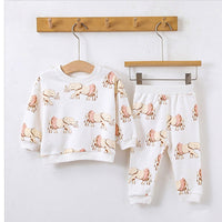 Load image into Gallery viewer, 2 Pieces Set Baby Unisex Animals Print Hoodies Sweatshirts And Pants Wholesale 230217153
