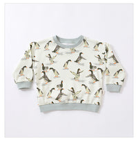 Load image into Gallery viewer, 2 Pieces Set Baby Unisex Animals Print Hoodies Sweatshirts And Pants Wholesale 230217153
