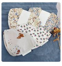 Load image into Gallery viewer, Unisex Flower Cartoon Print Baby Bibs Wholesale 230217163
