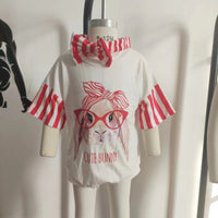 Load image into Gallery viewer, Baby Unisex Striped Rabbit Easter Rompers Wholesale 230217189
