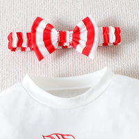 Load image into Gallery viewer, Baby Unisex Striped Rabbit Easter Rompers Wholesale 230217189
