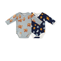 Load image into Gallery viewer, Baby Unisex Animals Cartoon Print Rompers Wholesale 230217223
