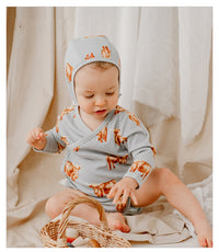 Load image into Gallery viewer, Baby Unisex Animals Cartoon Print Rompers Wholesale 230217223
