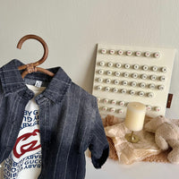 Load image into Gallery viewer, Baby Kid Girls Striped Jackets Outwears Wholesale 23021794
