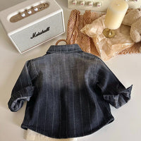 Load image into Gallery viewer, Baby Kid Girls Striped Jackets Outwears Wholesale 23021794

