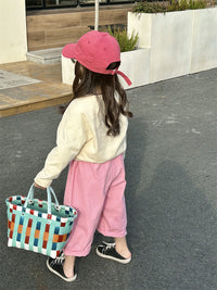 Load image into Gallery viewer, Baby Kid Girls Solid Color Pants Wholesale 23021797
