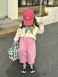 Load image into Gallery viewer, Baby Kid Girls Solid Color Pants Wholesale 23021797
