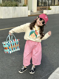 Load image into Gallery viewer, Baby Kid Girls Solid Color Pants Wholesale 23021797
