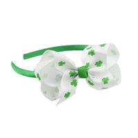 Load image into Gallery viewer, Girls Clover St Patrick&#39;s Day Accessories Headwear Wholesale 23022004
