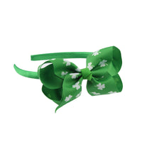 Load image into Gallery viewer, Girls Clover St Patrick&#39;s Day Accessories Headwear Wholesale 23022004
