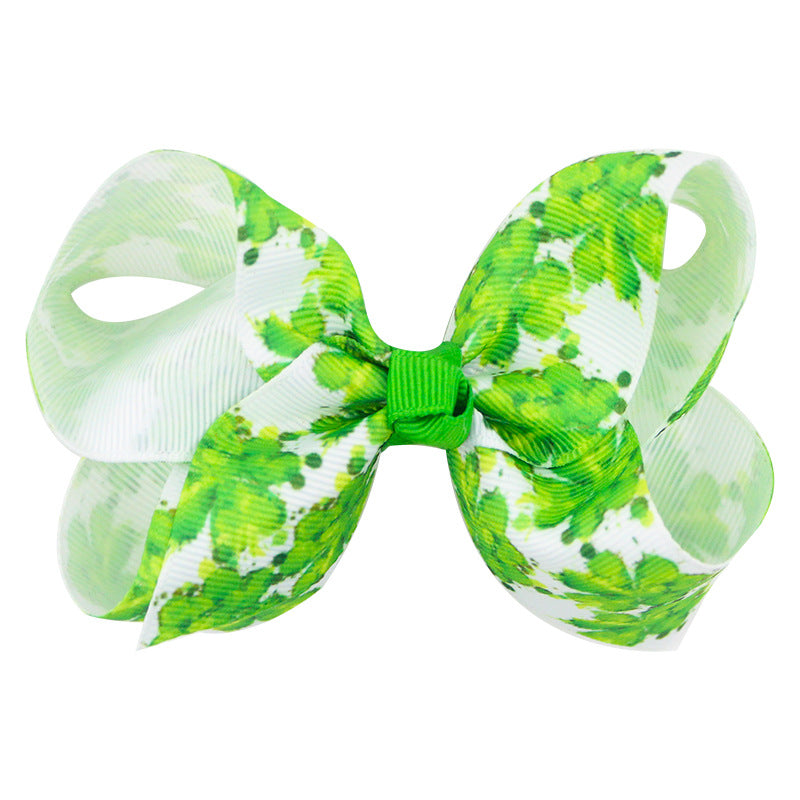 Girls Clover St Patrick's Day Accessories Headwear Wholesale 23022009