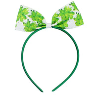 Load image into Gallery viewer, Girls Clover St Patrick&#39;s Day Accessories Headwear Wholesale 23022010
