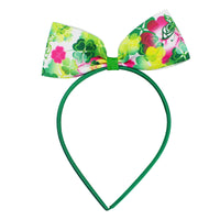 Load image into Gallery viewer, Girls Clover St Patrick&#39;s Day Accessories Headwear Wholesale 23022010
