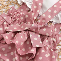 Load image into Gallery viewer, Baby Girls Color-blocking Flower Leopard Print Rompers Wholesale 23022014
