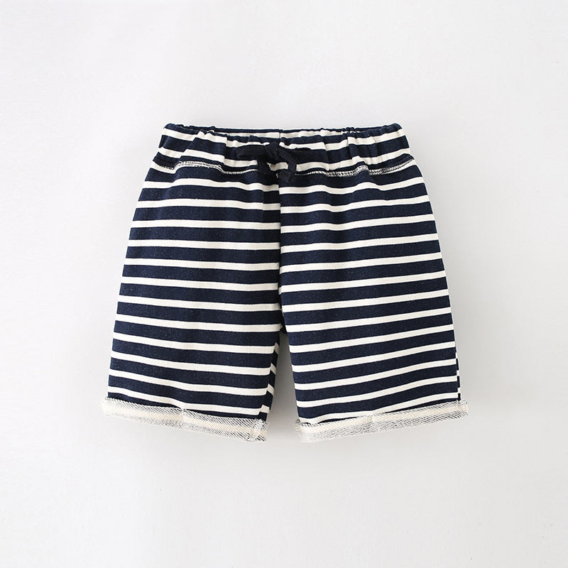 Baby Kid Boys Striped Shorts Wholesale 230220151