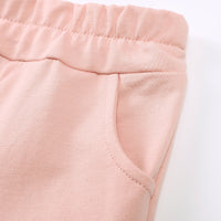 Load image into Gallery viewer, 2 Pieces Set Baby Kid Unisex Solid Color T-Shirts And Shorts Wholesale 230220175
