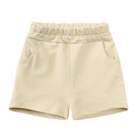 Load image into Gallery viewer, 2 Pieces Set Baby Kid Unisex Solid Color T-Shirts And Shorts Wholesale 230220175
