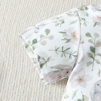 Load image into Gallery viewer, 2 Pieces Set Baby Kid Boys Easter Rabbit Bow Print Shirts And Solid Color Shorts Wholesale 230220176
