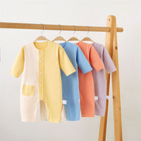 Load image into Gallery viewer, Baby Unisex Color-blocking Jumpsuits Wholesale 230220229
