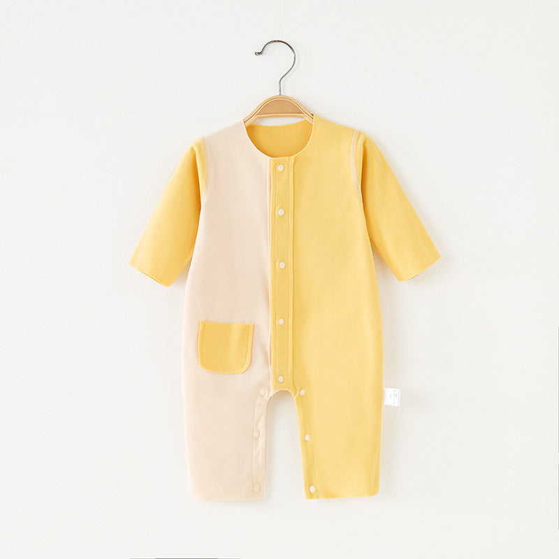 Baby Unisex Color-blocking Jumpsuits Wholesale 230220229