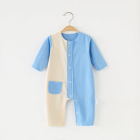Load image into Gallery viewer, Baby Unisex Color-blocking Jumpsuits Wholesale 230220229
