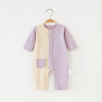 Load image into Gallery viewer, Baby Unisex Color-blocking Jumpsuits Wholesale 230220229
