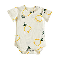 Load image into Gallery viewer, Baby Girls Flower Print Rompers Wholesale 230220233
