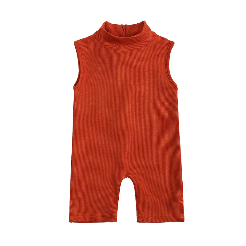Baby Kid Girls Solid Color Jumpsuits Wholesale 23022045