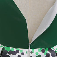 Load image into Gallery viewer, Baby Kid Girls Polka dots St Patrick&#39;s Day Dresses Wholesale 23022070
