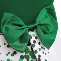 Load image into Gallery viewer, Baby Kid Girls Polka dots St Patrick&#39;s Day Dresses Wholesale 23022070
