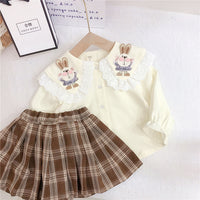 Load image into Gallery viewer, Baby Kid Girls Rabbit Cartoon Shirts Wholesale 230222112
